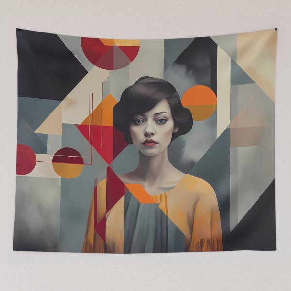 Item preview, Geometric Beauty designed and sold by Wallart-Nisyo.