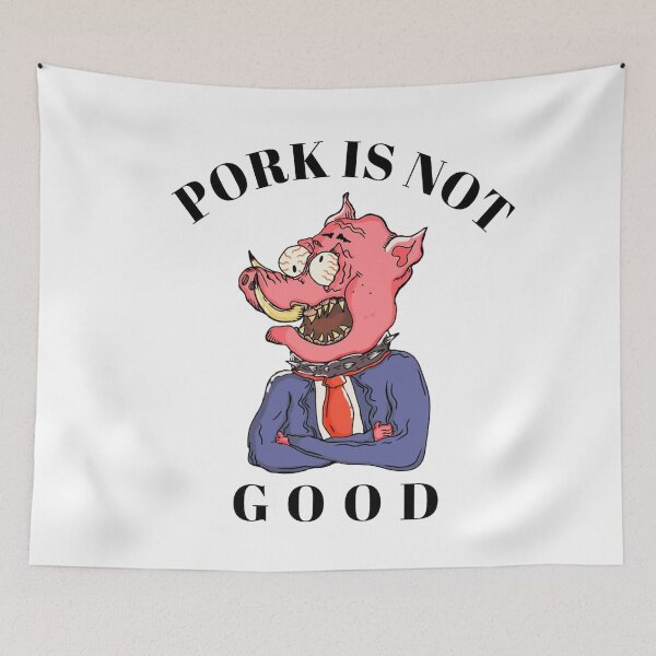 Item preview, warning pork designed and sold by Margaret J Gold.