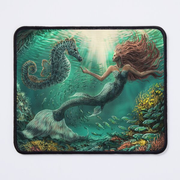 Item preview, Star of the Sea - Mermaid designed and sold by alandodrawing.