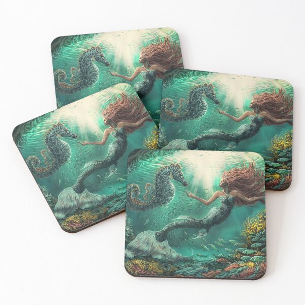 Item preview, Star of the Sea - Mermaid designed and sold by alandodrawing.
