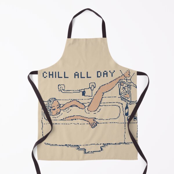 Item preview, Chill All Day - minimalist 1bit pixel art designed and sold by pxlboy.