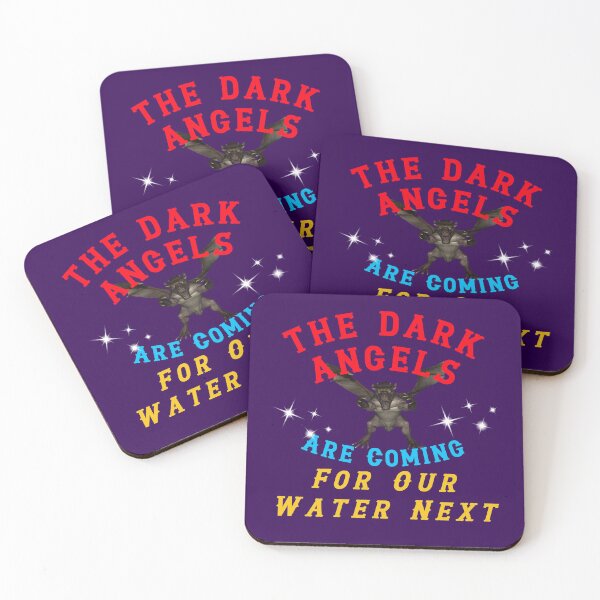 Item preview, The Dark Angels Are Coming For Our Water Next designed and sold by alien almanac.