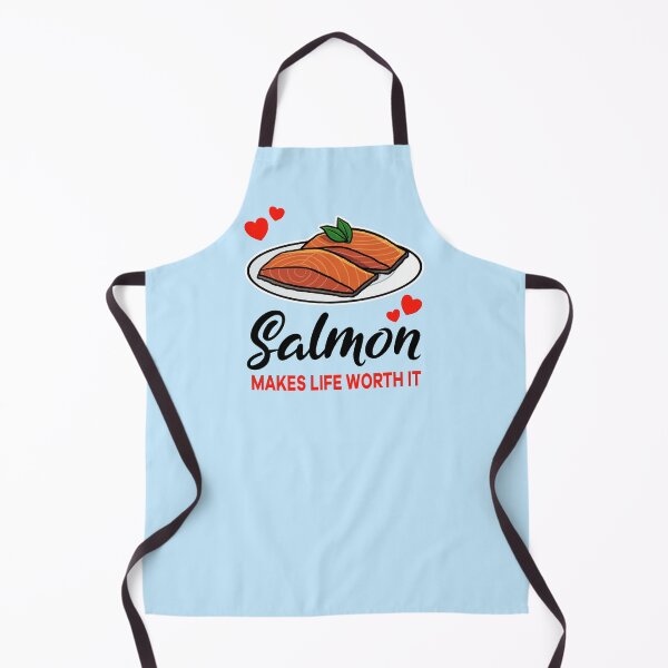 Artikelvorschau, Salmon makes life worth it entworfen und verkauft von jonmlam.