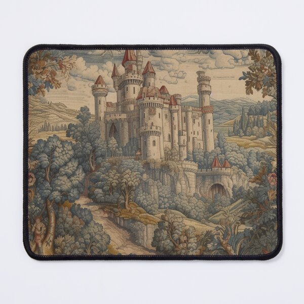 Item preview, French Castle Tapestry II designed and sold by hamptonstyle.