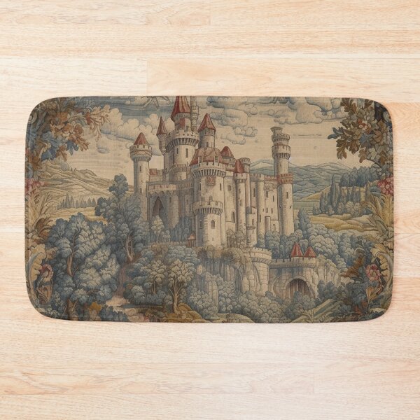 Item preview, French Castle Tapestry II designed and sold by hamptonstyle.