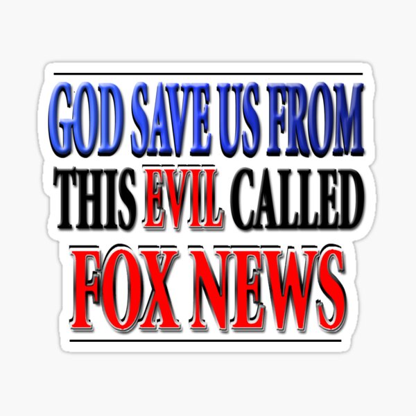 Fox News Stickers Redbubble - fox news decal roblox