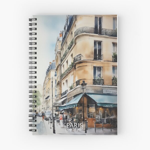 Item preview, Paris Cafe Culture Watercolor Painting designed and sold by Wonder Of Light.