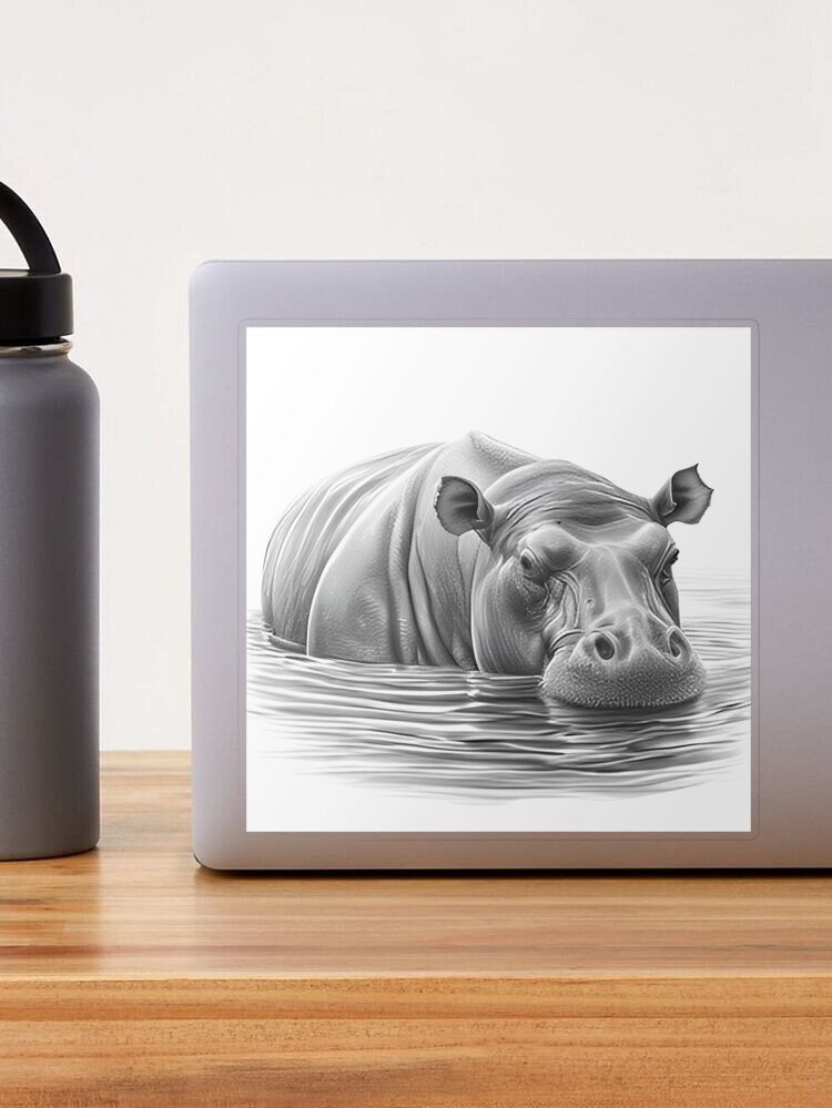 Great Gizmos Wildpack Hippo Art and Pencil Case