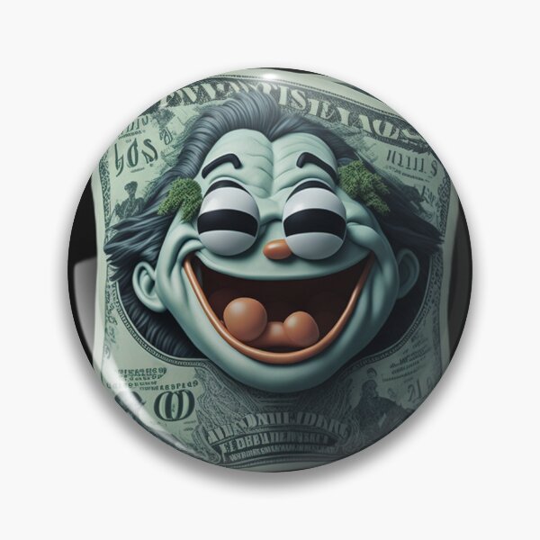 Item preview,  Cute and Adorable Charming Smiling Dollar Bill Banknote designed and sold by PC-artist.