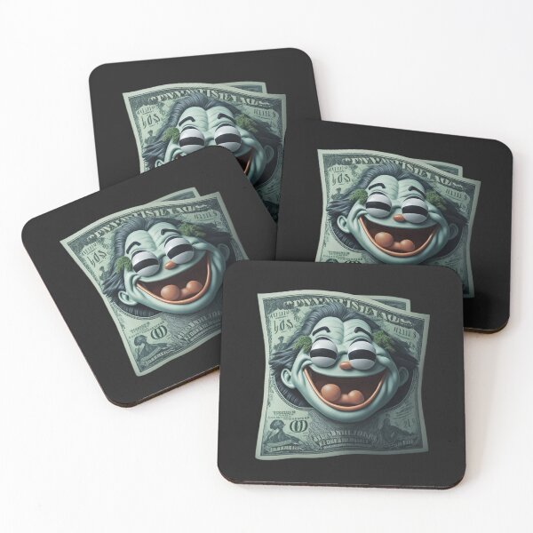 Item preview,  Cute and Adorable Charming Smiling Dollar Bill Banknote designed and sold by PC-artist.