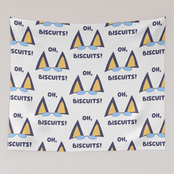 Item preview, oh biscuits , mum dad cartoon, family fathers day mothers day designed and sold by HapiHub.