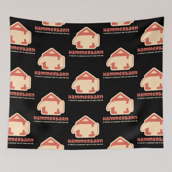 Item preview, Retro Hammerbarn designed and sold by HapiHub.