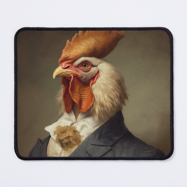 Item preview, Chicken in a Suit - Victorian 1800s Style designed and sold by artbybodhi.