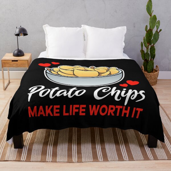 Item preview, Potato Chips make life worth it saying designed and sold by jonmlam.