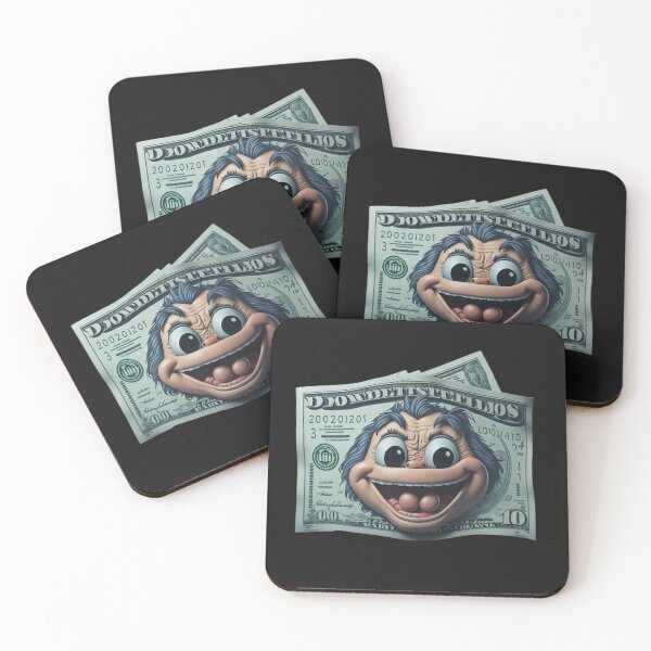 Item preview,  Cute and Adorable Charming Smiling Dollar Bill Banknote designed and sold by PC-artist.