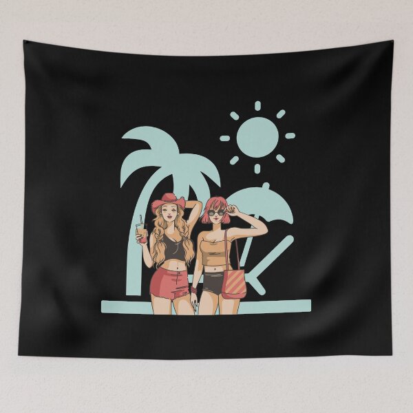 Item preview, Girls Trip Beach Retro designed and sold by SunfullyYours.