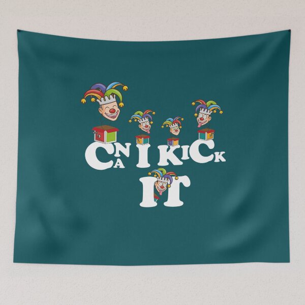 Item preview, Can I Kick It clown  Vintage Can I Kick It  Can I Kick It Watercolor Et designed and sold by JacintoReinger1.