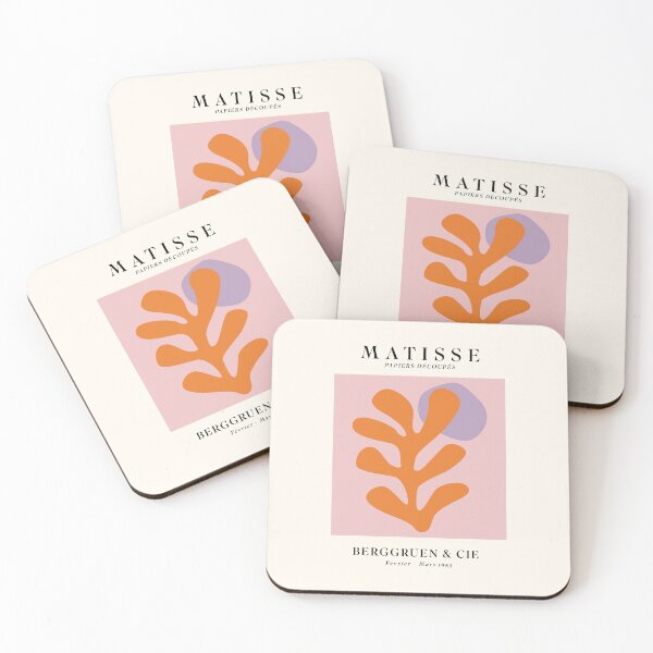Item preview, Matisse Papiers Découpés Blush Orange Purple designed and sold by ahumbleconcept.