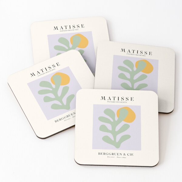 Item preview, Matisse Papiers Découpés Purple Green Yellow designed and sold by ahumbleconcept.