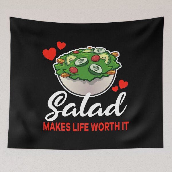 Item preview, Salad makes life worth it saying designed and sold by jonmlam.