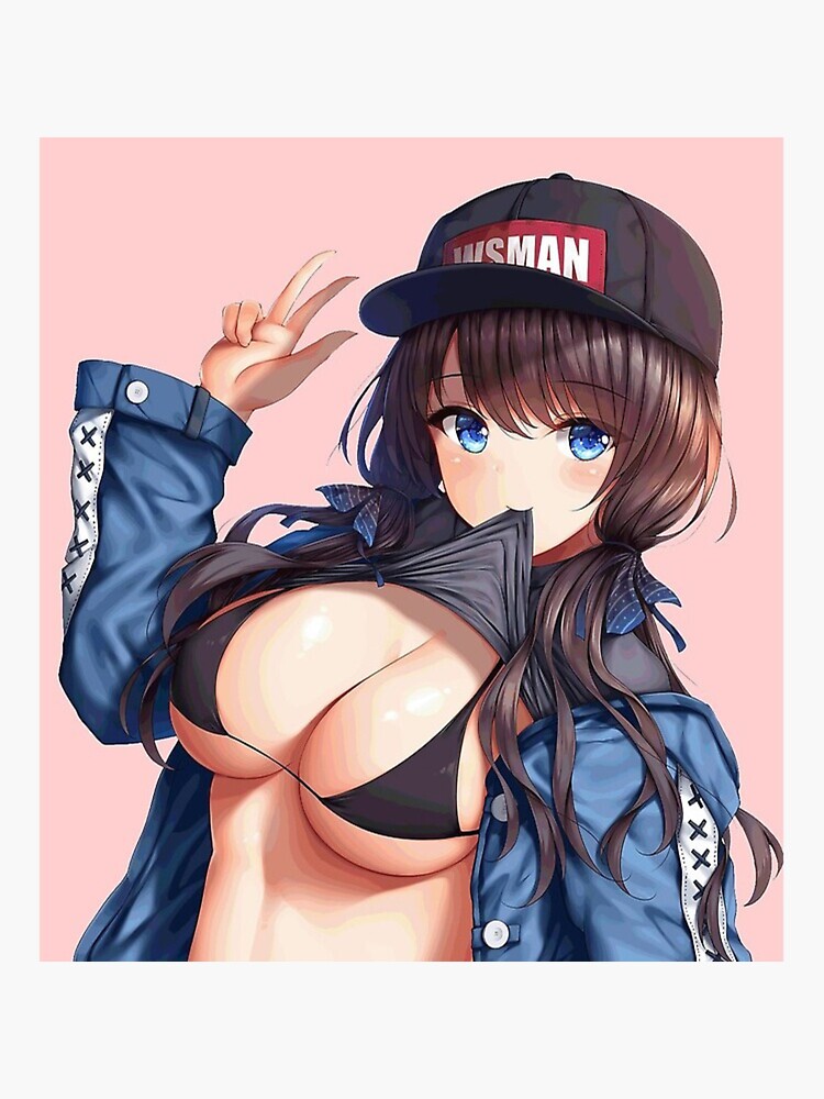 Sexy anime girl Sticker for Sale by 4sCreations