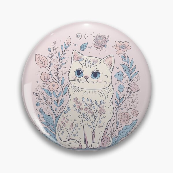 Item preview, Cat Whispers Floral designed and sold by pigipeach.
