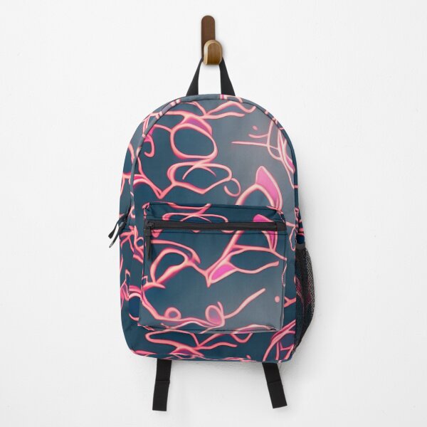 Item preview, Quirky Blue and Pink Squiggle Pattern designed and sold by Tamas Das.