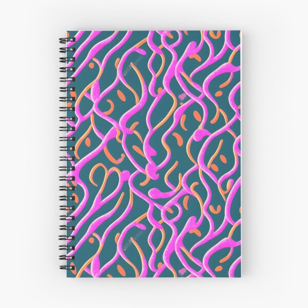 Item preview, Pink Squiggle Pattern designed and sold by Tamas Das.
