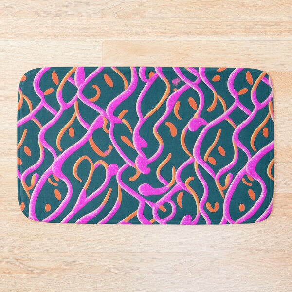 Item preview, Pink Squiggle Pattern designed and sold by Tamas Das.