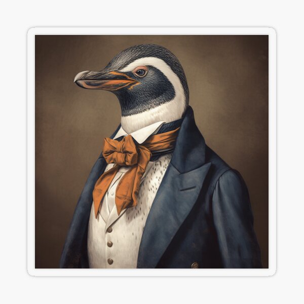 penguin suit and tie