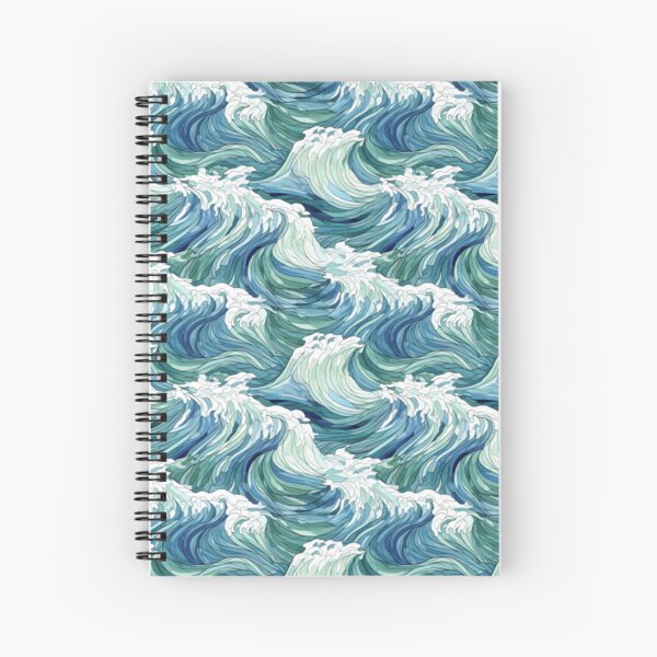 Aqua Serenade Spiral Notebook