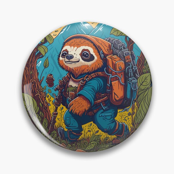 Item preview, Sloth Hiking Team - We will get there when we get there Funny designed and sold by diip.