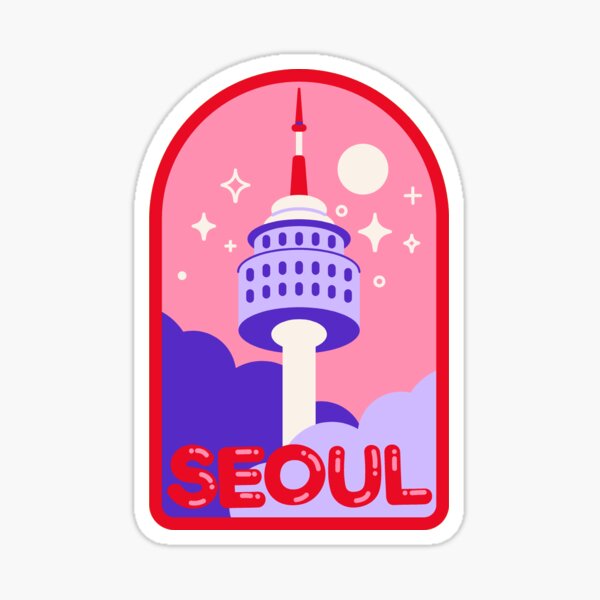Item preview, Seoul Stickers and Magnets ~ Aesthetic Accesories designed and sold by PunkArtistry.