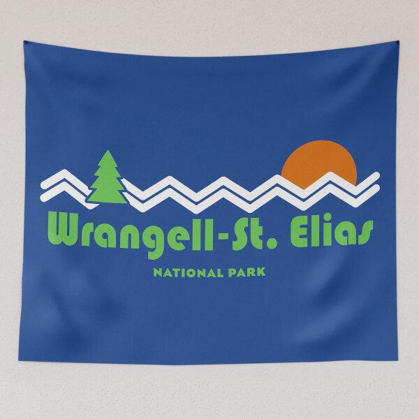 Item preview, Wrangell-St. Elias National Park Retro designed and sold by Esskay Designs.
