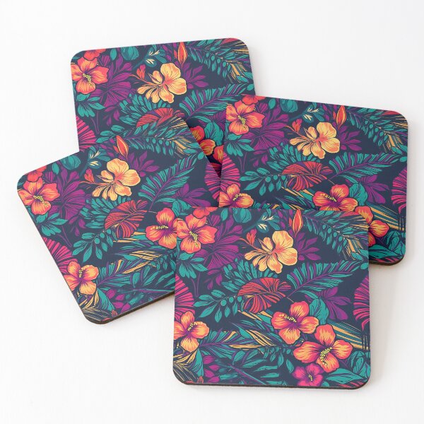Item preview, Tropical Neon Flowers 3 designed and sold by ValiTheGod.