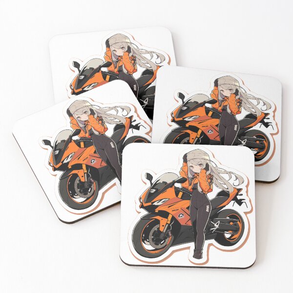 Item preview, Racing Time - Biker Chick designed and sold by Istarfal.