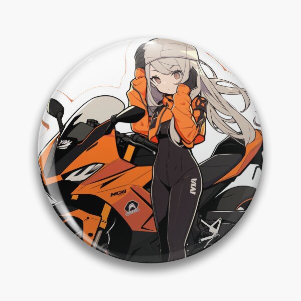 Item preview, Racing Time - Biker Chick designed and sold by Istarfal.