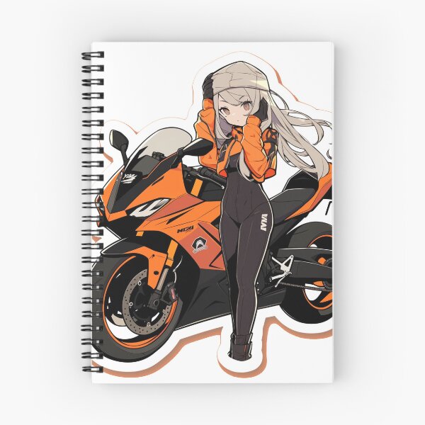 Item preview, Racing Time - Biker Chick designed and sold by Istarfal.
