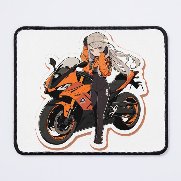 Item preview, Racing Time - Biker Chick designed and sold by Istarfal.