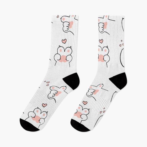 Item preview, pink lovely cat foot print designed and sold by SceneryStudio.