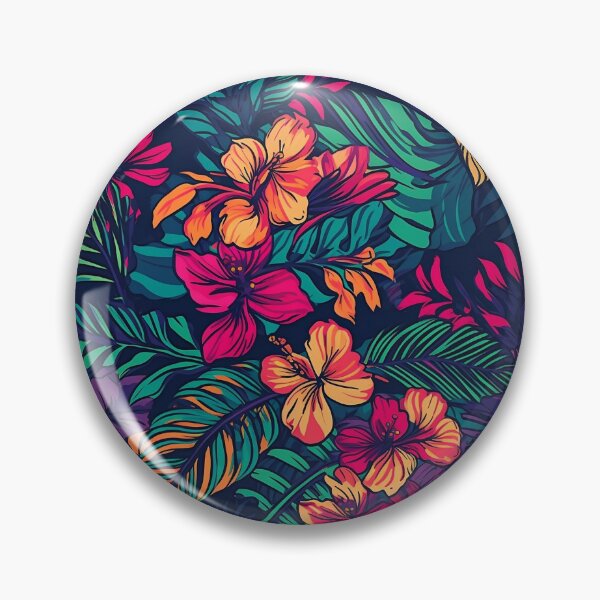 Item preview, Tropical Neon Flowers 1 designed and sold by ValiTheGod.