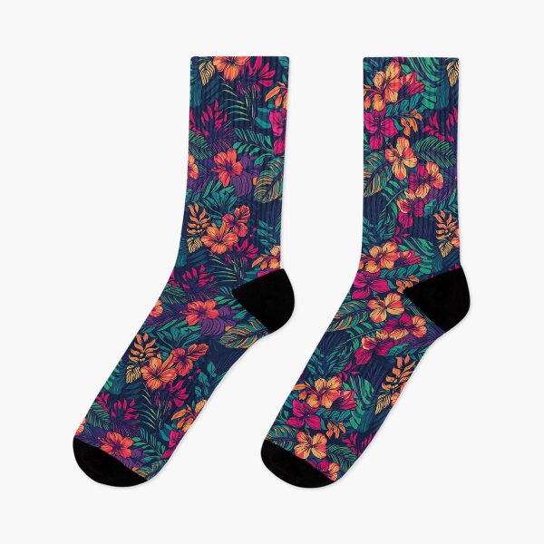 Item preview, Tropical Neon Flowers 1 designed and sold by ValiTheGod.