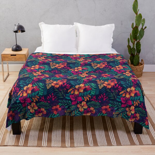 Item preview, Tropical Neon Flowers 1 designed and sold by ValiTheGod.