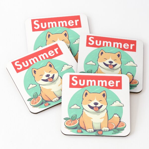 Item preview, Shiba Inu Summer designed and sold by 1Miljan2.