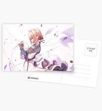 Violet Evergarden Schöne Anime Design Postkarten