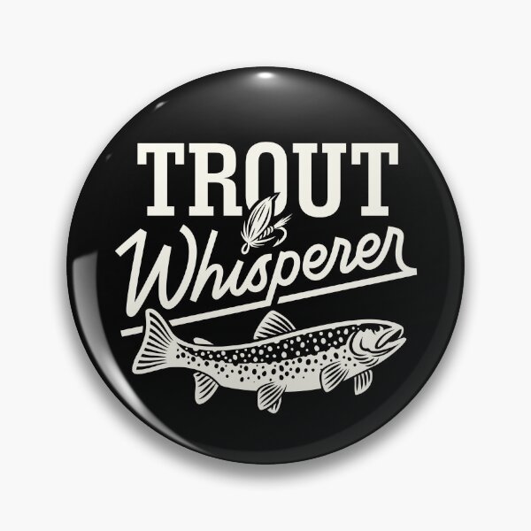 Item preview, Trout Whisperer Fly Fishing Nature Outdoor Vintage Style Fisherman designed and sold by EKGifts.