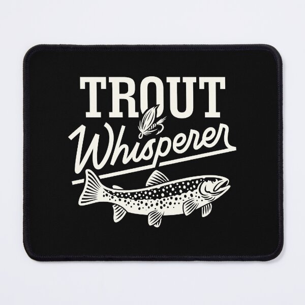 Item preview, Trout Whisperer Fly Fishing Nature Outdoor Vintage Style Fisherman designed and sold by EKGifts.