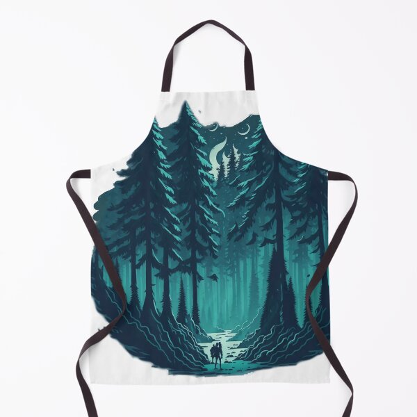 Artikelvorschau, Whimsical Woods: A Pine Forest T-Shirt Design entworfen und verkauft von RedArtG09.