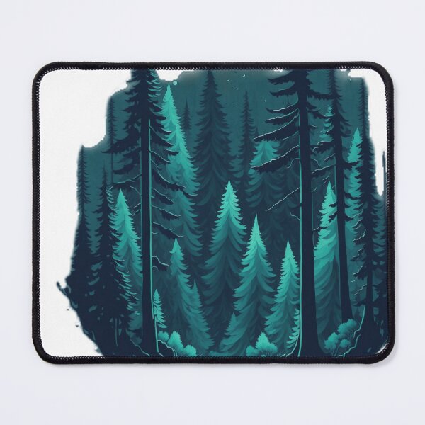 Item preview, Nature's Symphony: Soft Lighting and Pastel Colors in a Pine Forest designed and sold by RedArtG09.