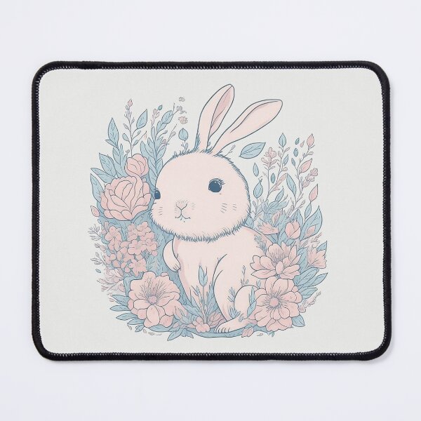 Item preview, Pink Bunny Cottontail Charm designed and sold by pigipeach.